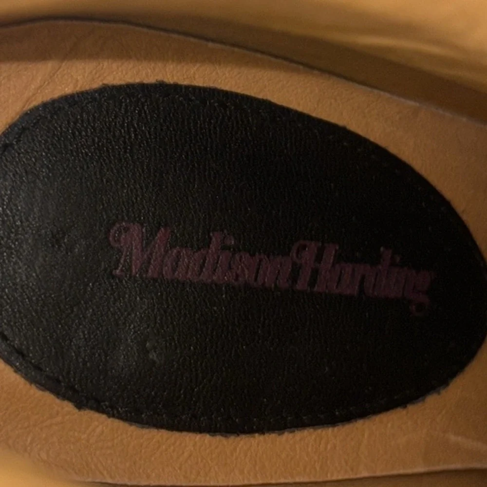 Madison Harding Suede Knee-high lace-up Leather laces Boots Size 9 - Picture 14 of 16